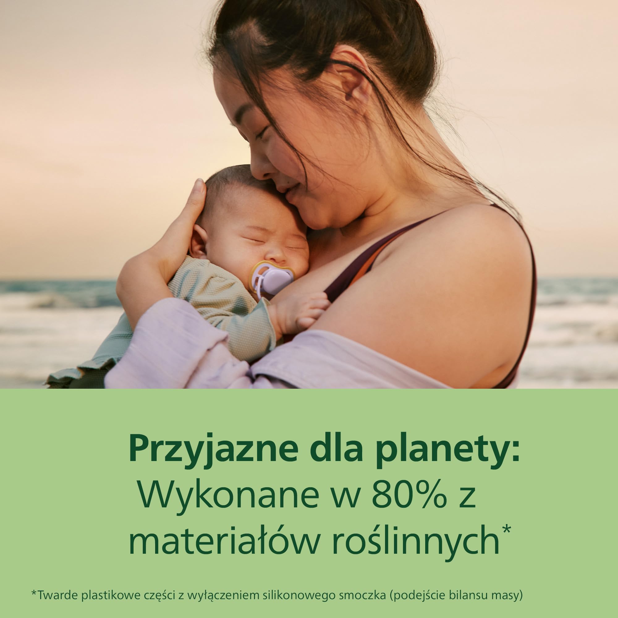 Philips Avent Ultra Air Smoczki — ortodontyczny smoczek dla dzieci w wieku 0–6 miesięcy, symetryczna miękka silikonowa końcówka, bez BPA, 2 etui do sterylizacji, 4 sztuki, SCF087/20