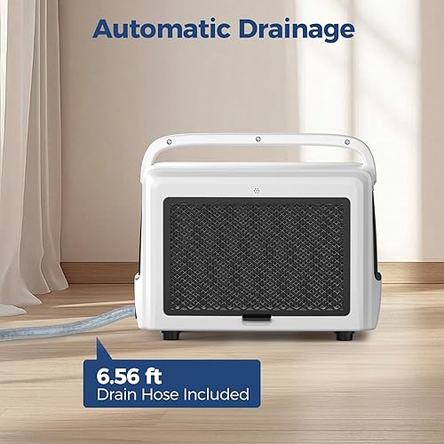 Miniatura 8 de ALORAIR Deshumidificador de 70 pintas con manguera de drenaje para comerciales, sótanos, unidad de daños por agua industrial, Energy Star, compacto,