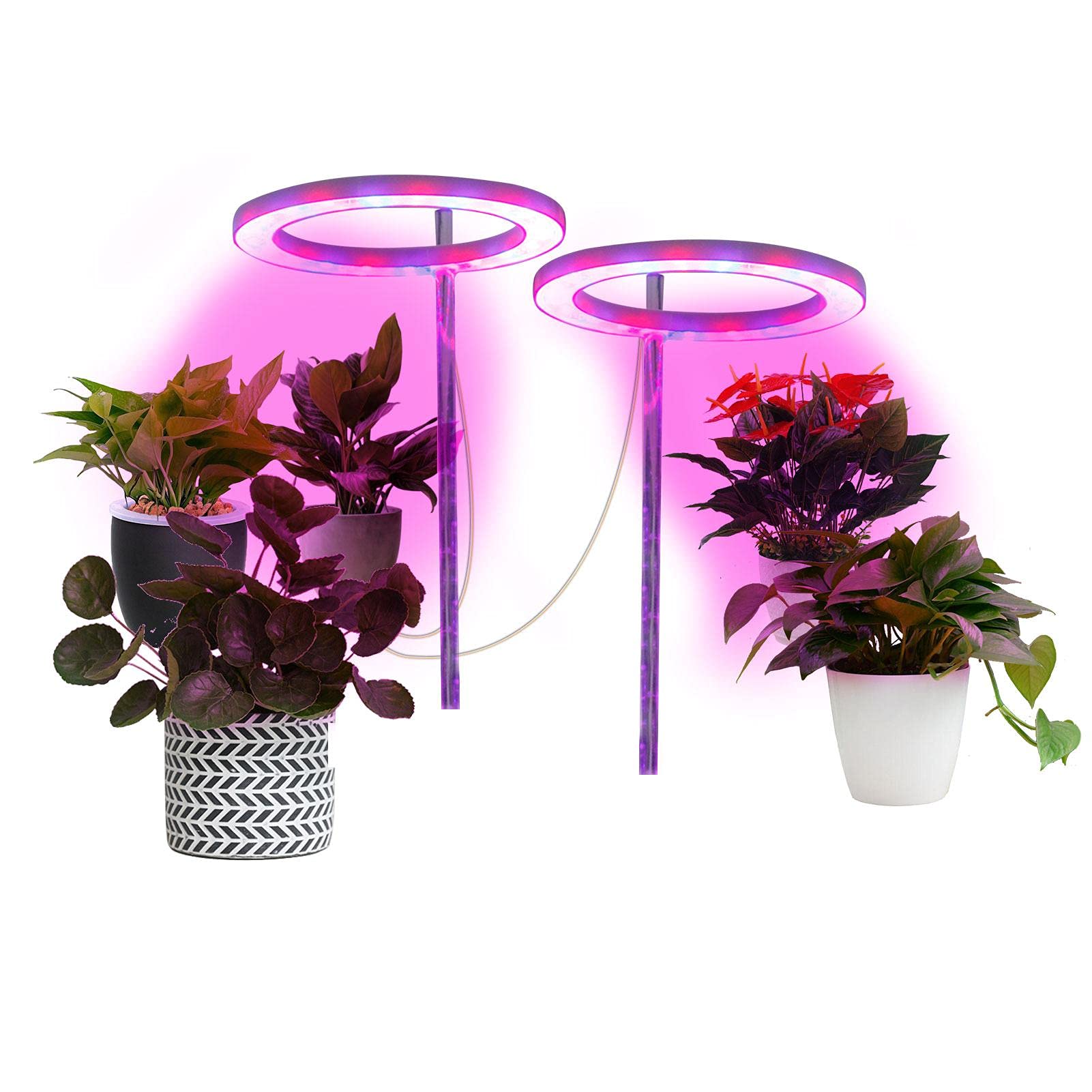 Amazon.co.jp: LED植物成長ライト 植物栽培ライト 自動スイッチ 