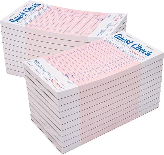 Blocchetti Ordini Cameriera - 10 Blocchi Da 50 Fogli, Totale 500 Fogli - Foto 5