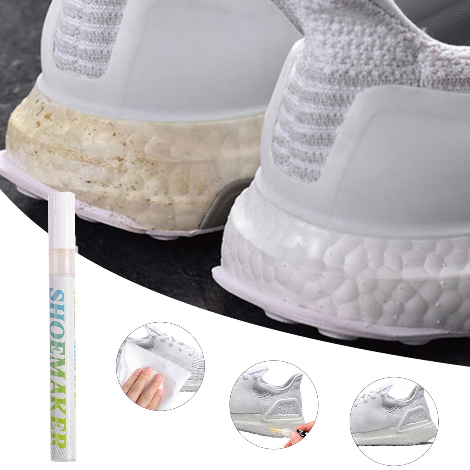 Pennarello Colorante Per Scarpe – Penna Per Pelle E Tela, 20 G, Rimuove Macchie E Ossidazione, Per Scarpe Da Ginnastica