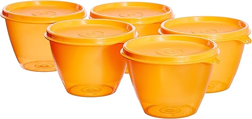 Tupperware Bowled Over Set, 15.2 fl oz, 5 Piezas (Plástico)