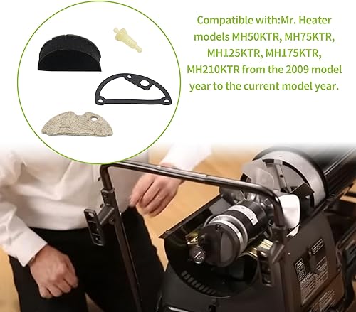 Miniatura 7 de Kit de filtro de aire F221887 para modelos Heat Star Mr Heater 2009 a HS50KT TS125KR MH175KTR PA210KTR y más