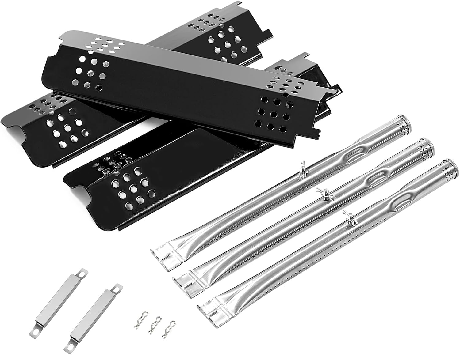 463434313 Grill Replacement Parts for Charbroil Performance 3 Burner 463322613 463234614 463335014 463436814 463434314 Thermos 461334813 Grill Parts G466-2500-W1 Burner Tube G432-0096-W1 Heat Plates