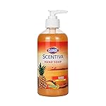 CLOROX Scentiva Liquid Hand Soap, Hawaiian Sunshine Scent - Bleach-Free Scented Hand Hand Wash with Aloe Vera & Provitamin B5 for Kitchen or Bathroom, 14 Fl Oz
