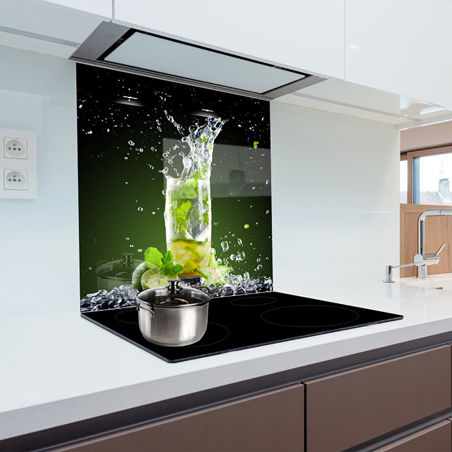 Vitre De Cuisine En Verre Trempé, Fruits Et Légumes