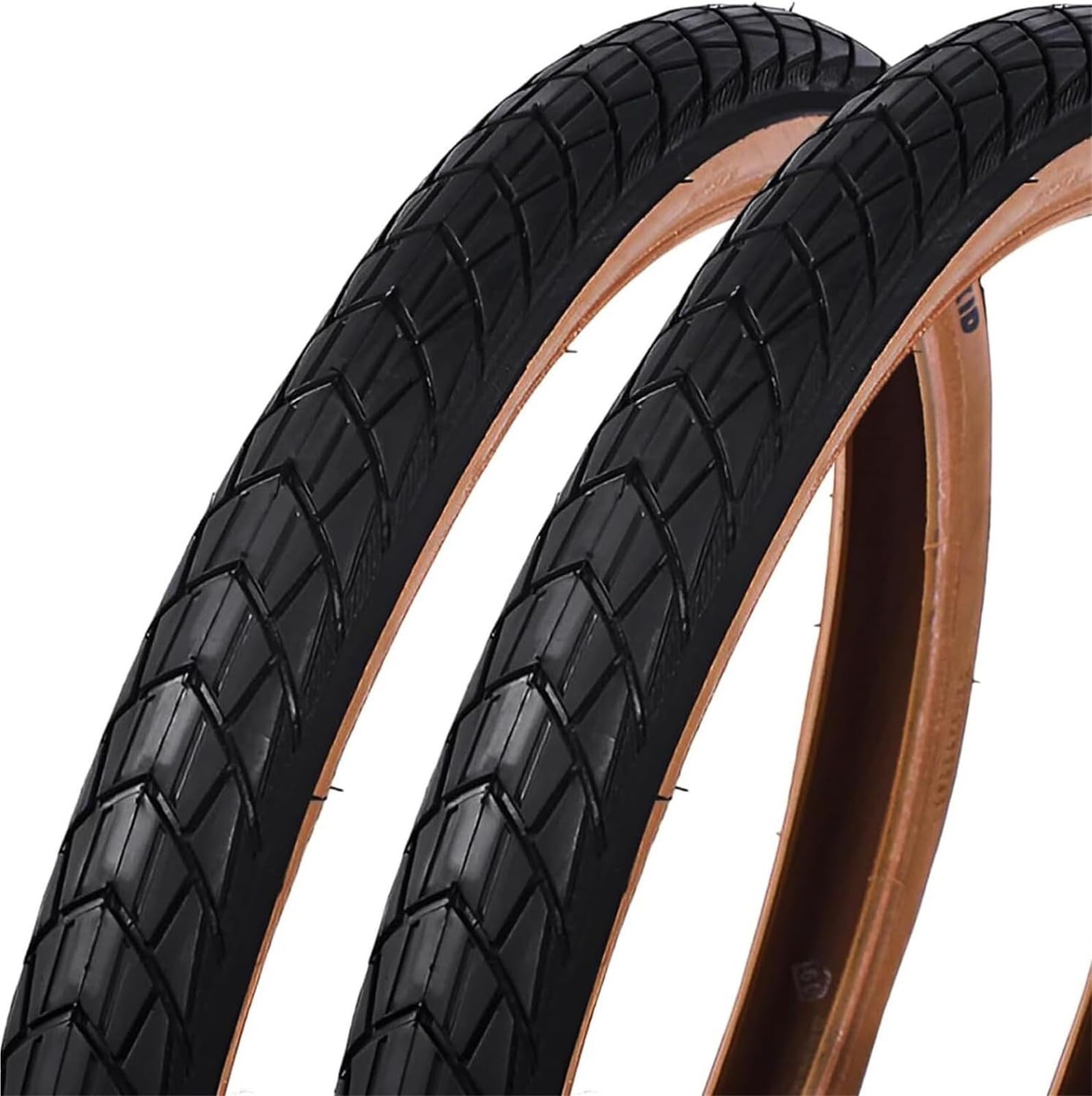 2PCS 20x1.75 47-406 Opona Rowerowa, Odporna na Przebicia, 60 TPI, 35-45 PSI, do Rowerów Miejskich, Turystycznych i Górskich, Trwała Gumowa