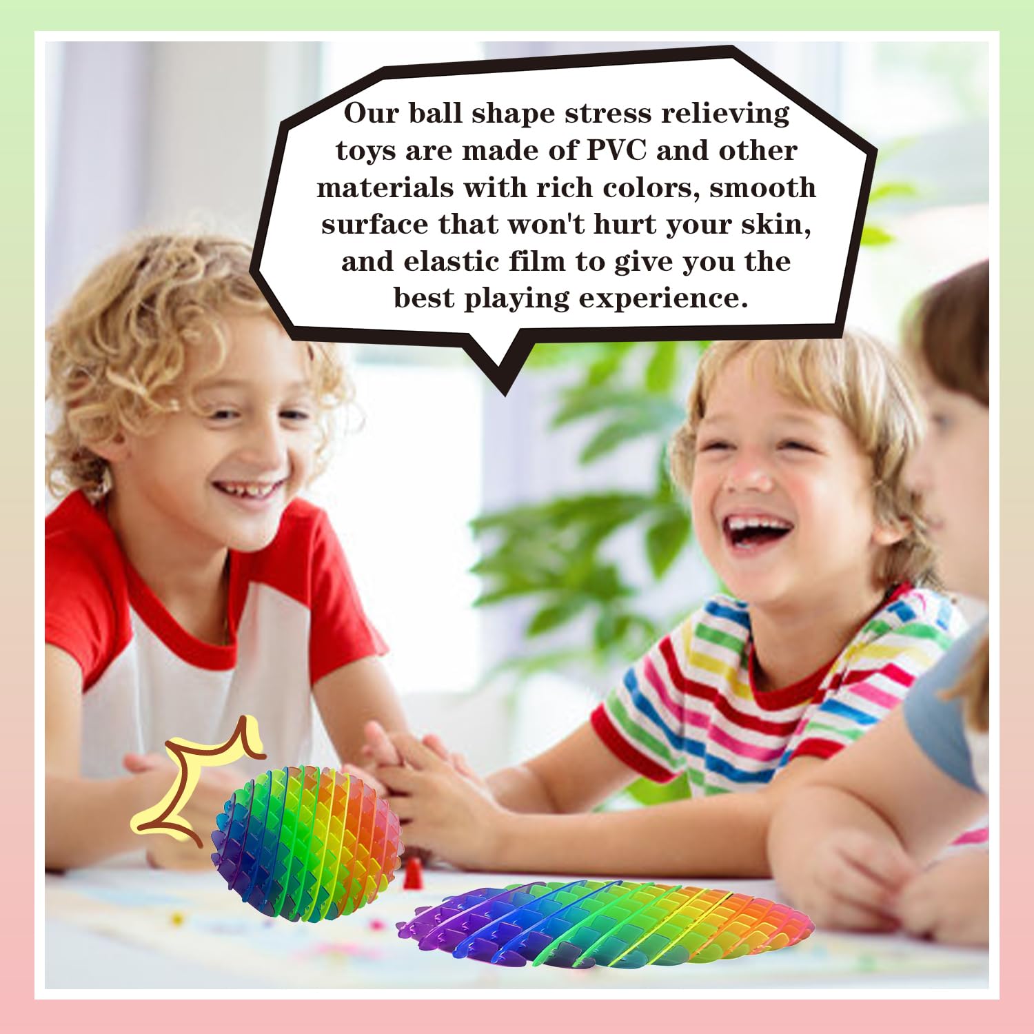 Ryvera Fidget Worm Toy, 2 Pièces Fidget Worm Fidget Toy Jouet élastique De Ver Popping, Jouet De Fidget Pour Soulager Le Stress, Pour Enfant Et Adulte-Jouet Extensible À Presser