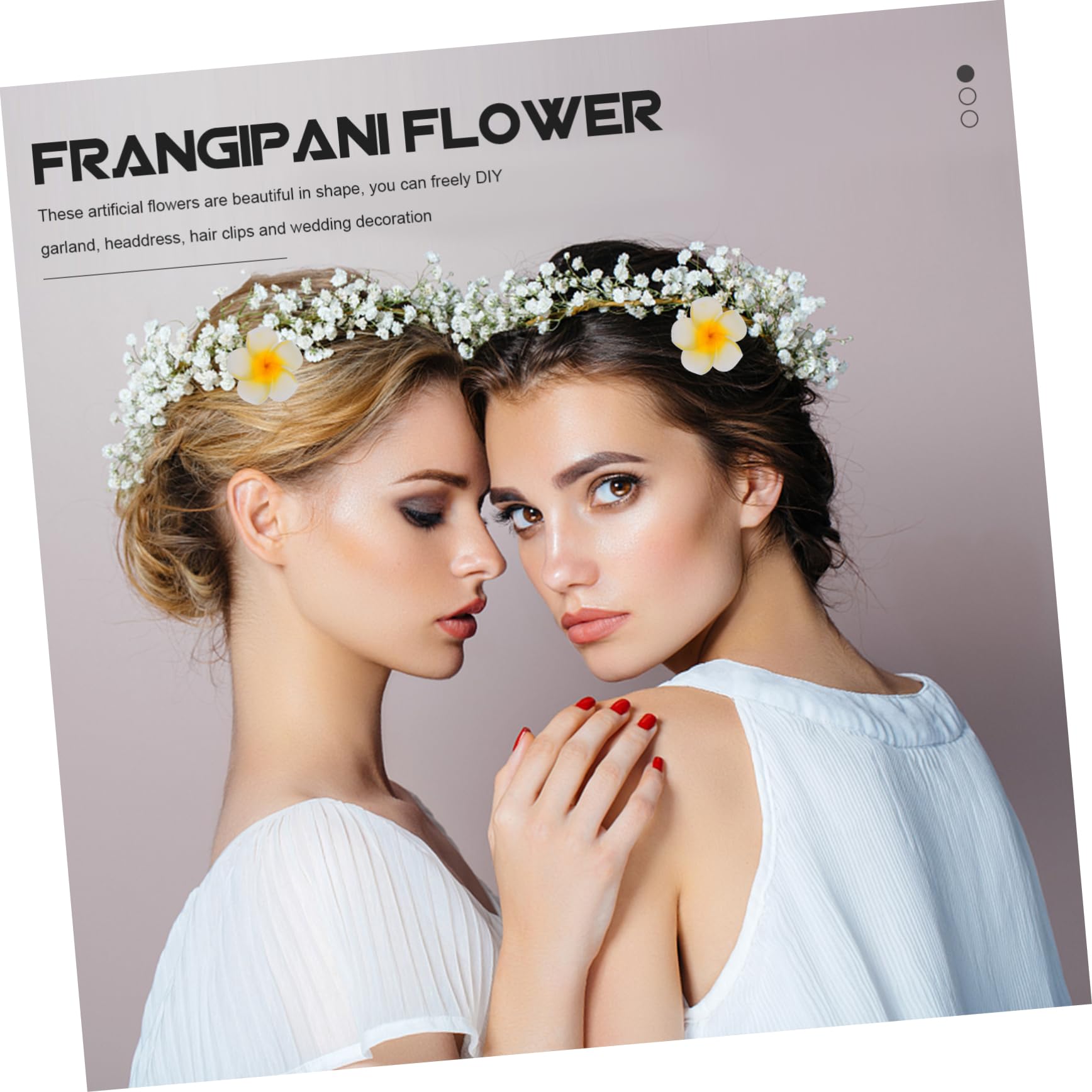 300stücke Künstliche Plumeria Blumen Hawaiian Frangipani Für Hochzeit Party Und -Dekoration Lebendige Farben Vielseitig Einsetzbar Für Kreative Projekte