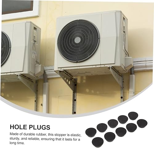 Miniatura 5 de DOITOOL 10 piezas de insertos para tapones de goma de agujero, kit de reemplazo de aire acondicionado, la unidad al aire libre, bandeja de agua,