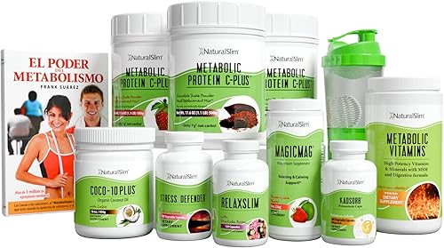 NaturalSlim Paquete Speed Paquete de suplementos de apoyo al estrés, apoyo al sueño, suplemento de magnesio y proteína de suero en polvo más un NaturalSlim Paquete Speed Paquete de suplementos de apoyo al estrés, apoyo al sueño, suplemento de magnesio y proteína de suero en polvo más un