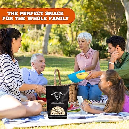 Miniatura 6 de Presto Sales Pistachos In Shell, Jalapeño de 32 onzas.  Presto Sales LLC Premium tostados y saborizados  Saludables, naturales, veganas, sin OMG
