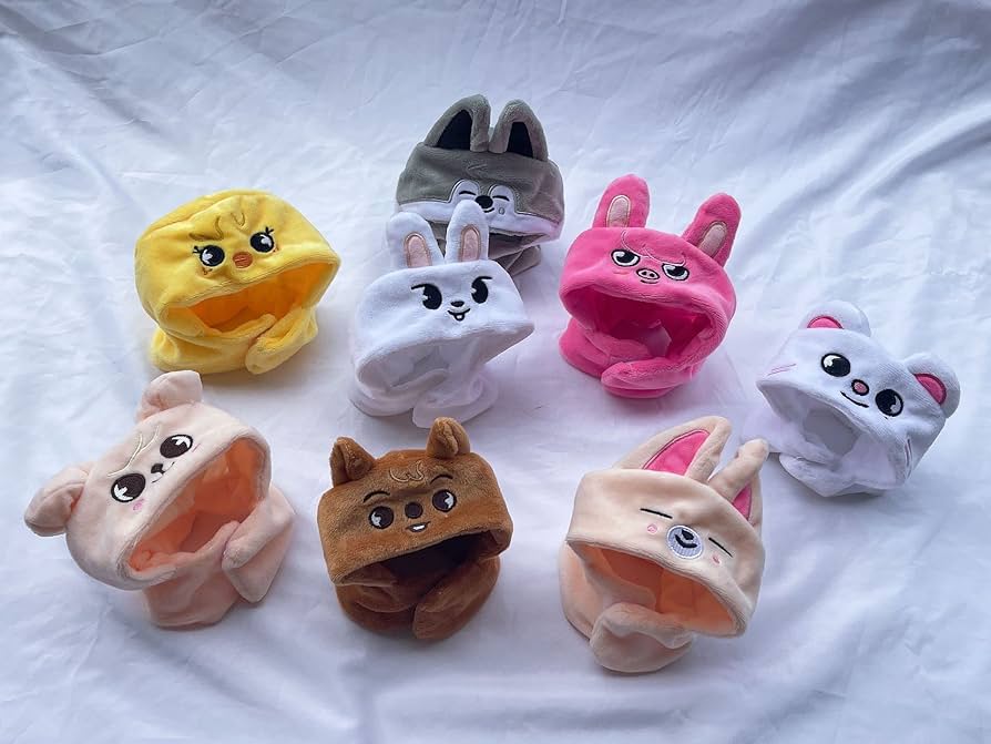 アイドル SKZOO LIGHT STICK COVER VER.2 HANQUOKKA Sk-zoo Cover 'STAY' Plush lightstick cape Wolf Chan Han Quokka