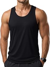 KEFITEVD Tank Top Men's Cotton Muscle Shirts Gym Tank Top Summer Outdoor | Soft cotton, breathable, absorbent, lightweight, elastic, durable, sleeveless, loose, plenty of freedom of movement