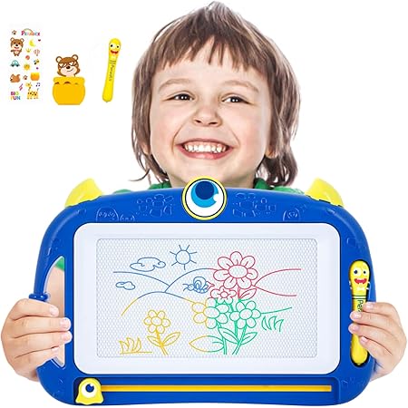Peradix Ardoise Magique Couleur Petit Format Pour Enfant Jouet Tableau De Dessin Magique Effacable Pour Fille Et Garcon 2 Et 3 Ans Cadeau Planche A Dessins Jouet Educatif Pour Bambin