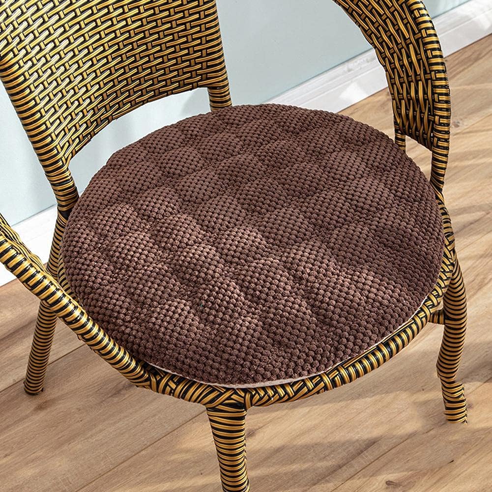 Round Chair Cushion Tufted Outdoor Patio Chair Cushion,Soft