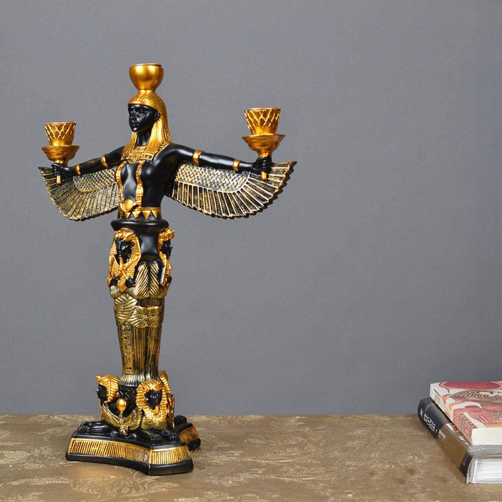 Etsy 日本 エジプト バステットキャット 黄金のセルケト像：エジプトの
