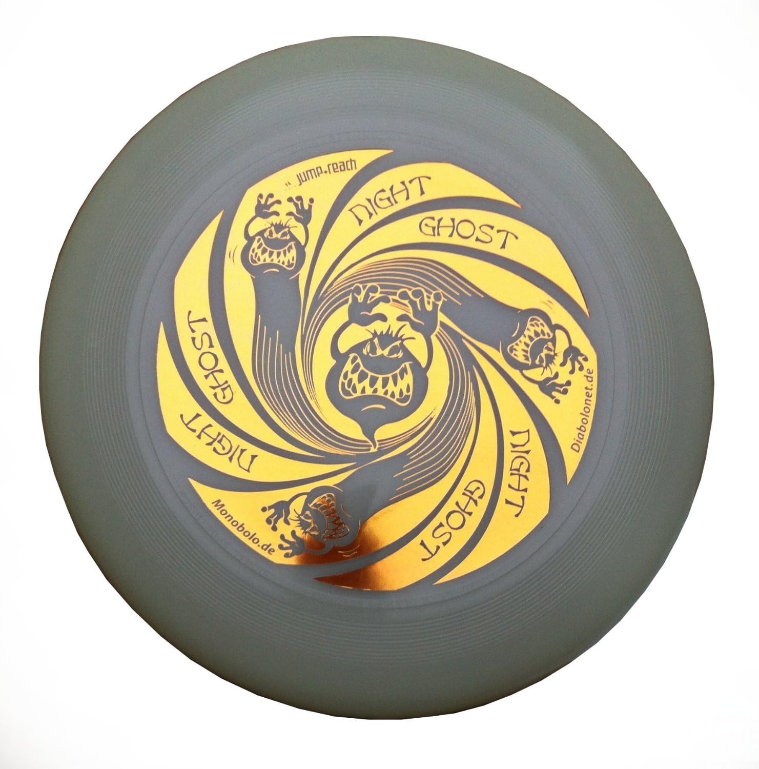 Discraft Ultimate Frisbee Ultra Star Ghost Night Glow cuivre métallique - Noctilucent
