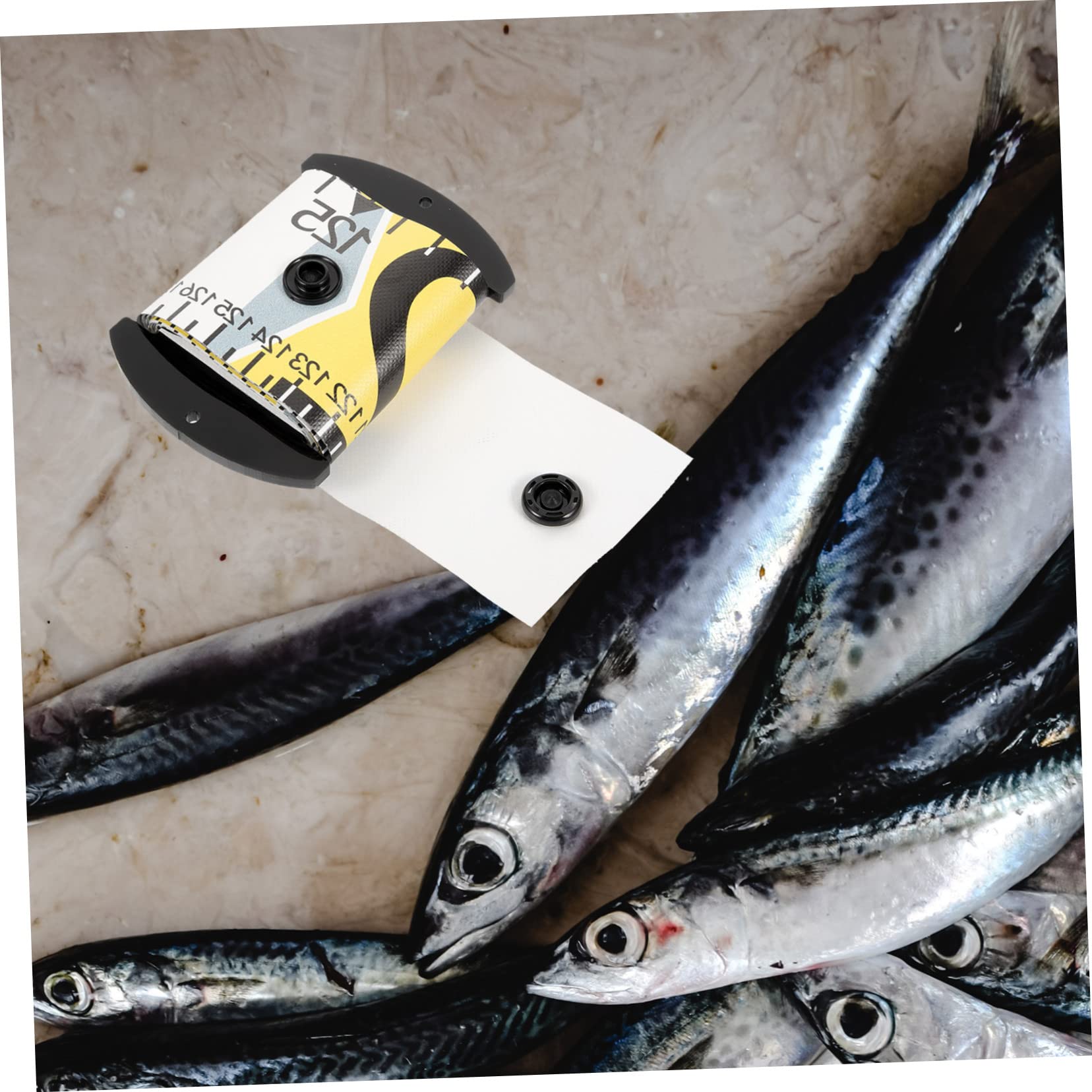 GOOHOCHY Fish Ruler for Catch Weigh Estimation Fishing Ruler Easy to Store Accurate Measurement for Outdoor Fishing