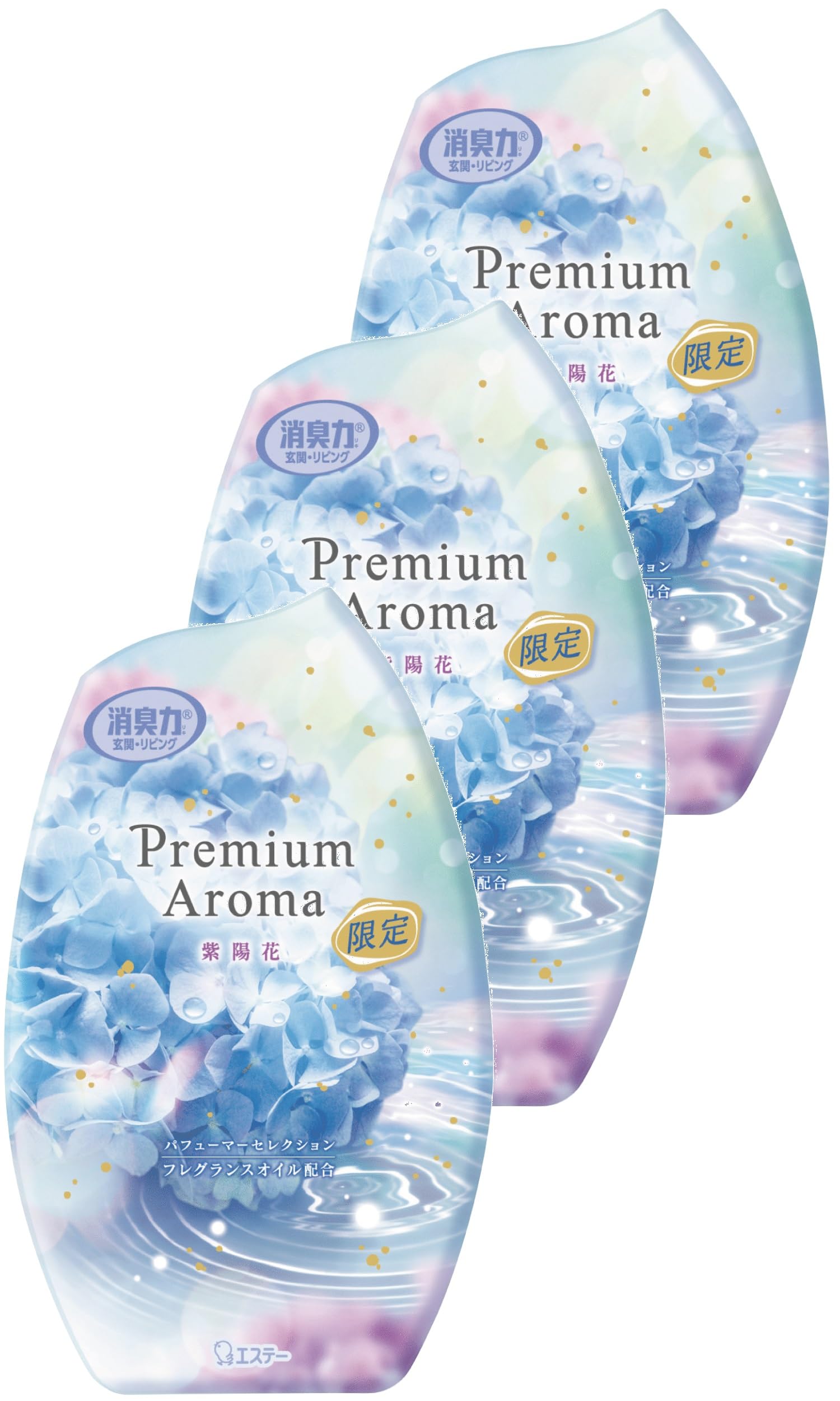 消臭力 プレミアムアロマ [まとめ買い] 部屋用 置き型 紫陽花 (あじさい)…