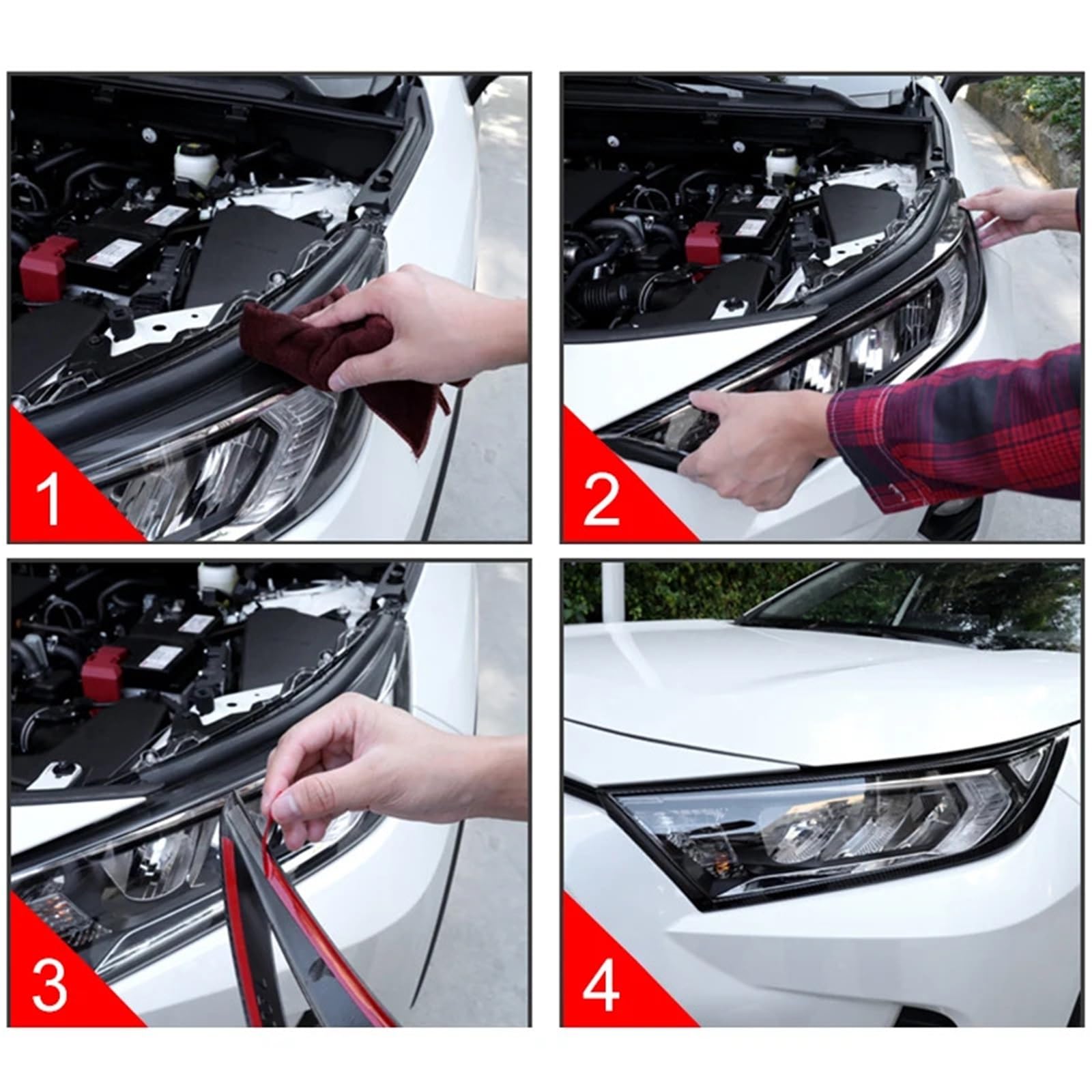 Reflektor powieka osłona Do Toyoty RAV4 XA50