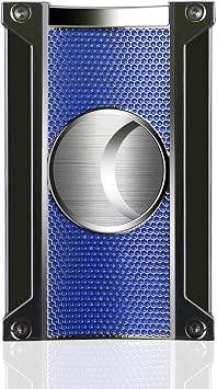 Visol Ridge Cut Cigar Cutter Blue