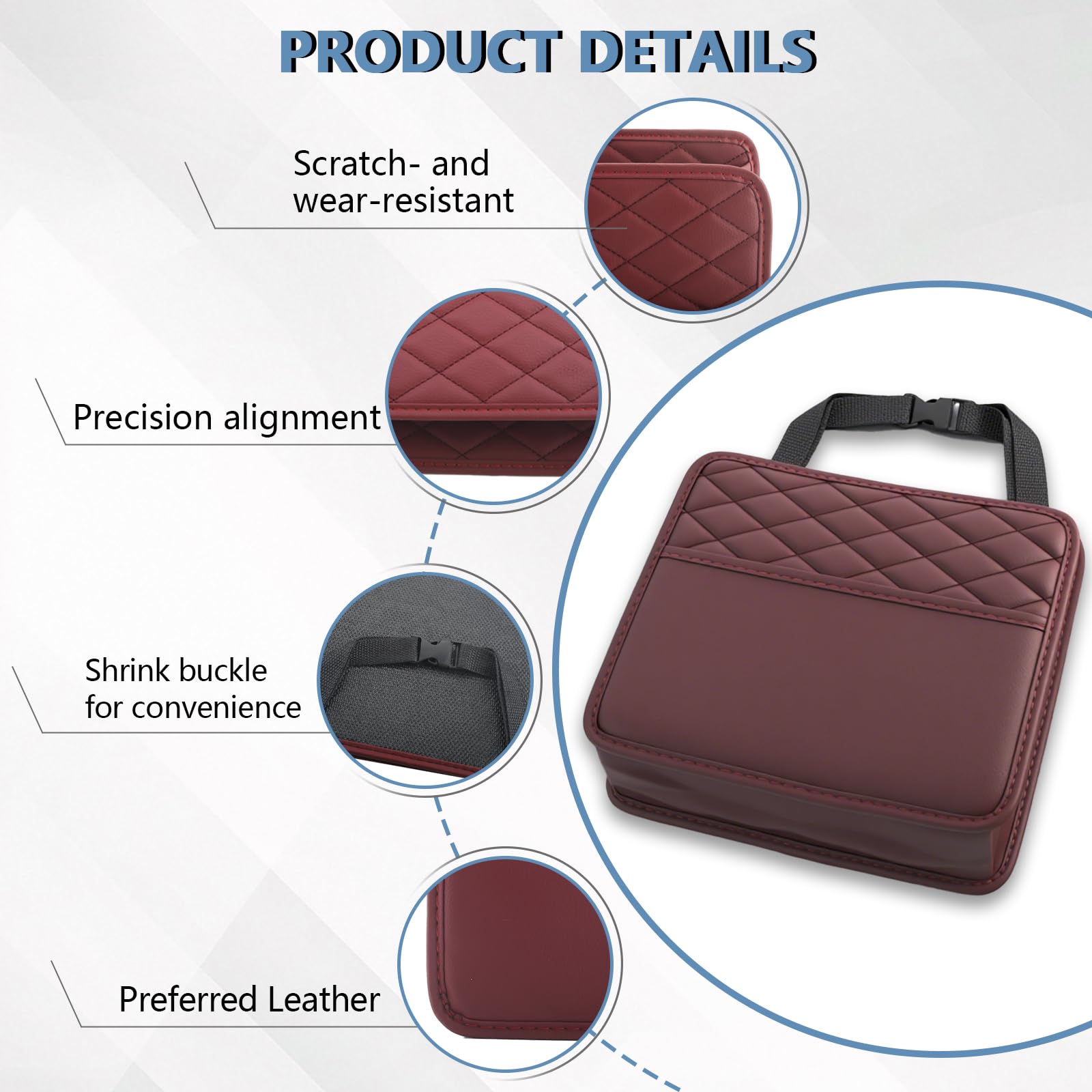 VBGURR Car Organizer Back Seat - Image 3