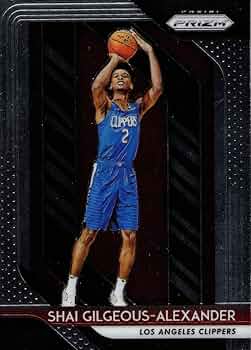 スポーツ選手 Shai Gilgeous-Alexander Prizm Choice RC SHAI GILGEOUS ALEXANDER 2018-19 CONTENDERS PREMIUM GOLD