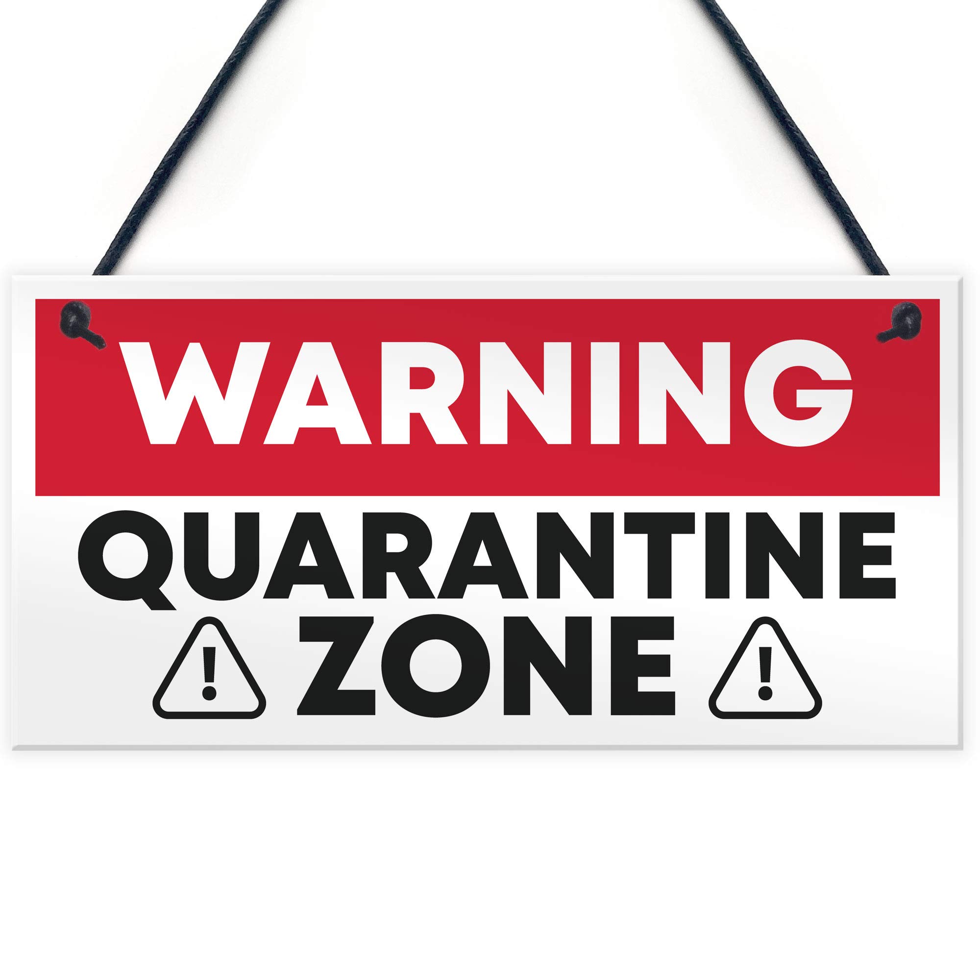 Red Ocean Funny Quarantine Zone Gifts Novelty Gifts Man Cave Gifts Quarantine Birthday Gifts For Him Her
