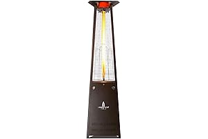 LITE KD A-LINE Patio Heater: Stay Cozy Outdoors with Heritage Bronze Style...