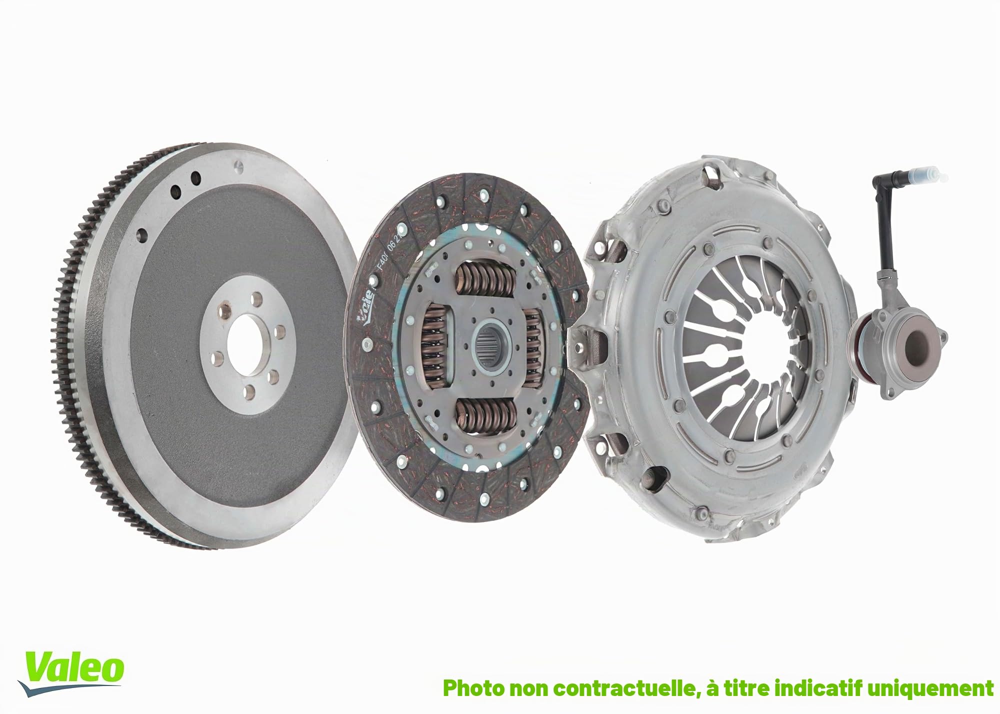 Valeo Kit d'Embrayage 845179 - Avec Mécanisme, Avec Disque | Compatible avec: CITROËN C3 II, C3 PICASSO, C4 II, C4 II Kasten/Schrägheck, DS3, DS4, PEUGEOT 2008 I, 207, 207 CC, 207 SW