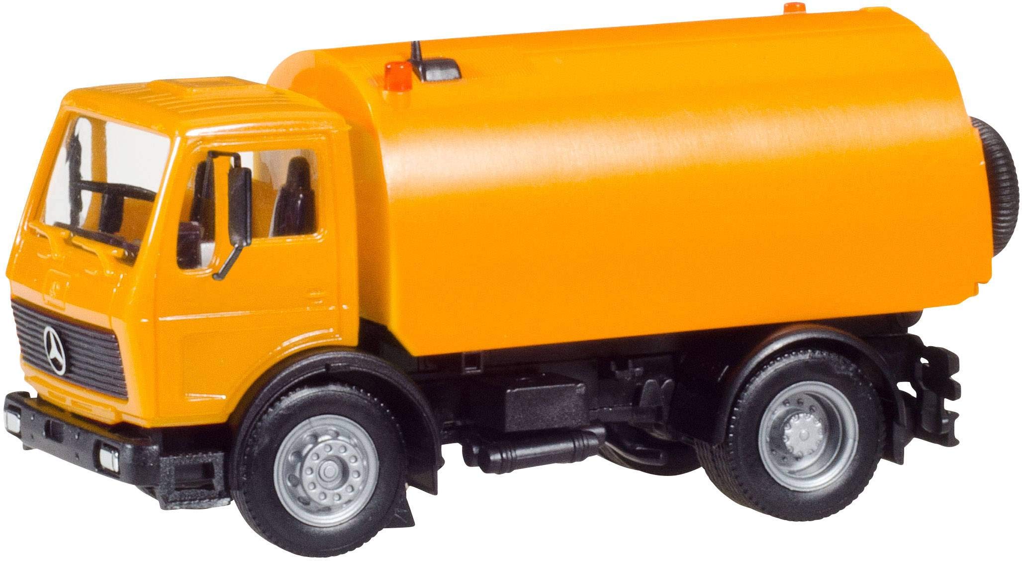 Herpa 309554 - 1/87 Mercedes-Benz S Schörling Sweeper Vehicle ""municipal"" - New