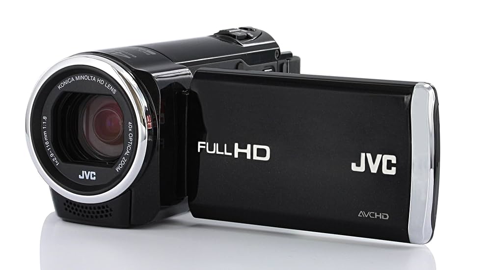 Canon - JVC GZ-E150 デジカメ✴︎動作確認済 JVC GZ E15 BE Full high-density camcorder (40 times visual
