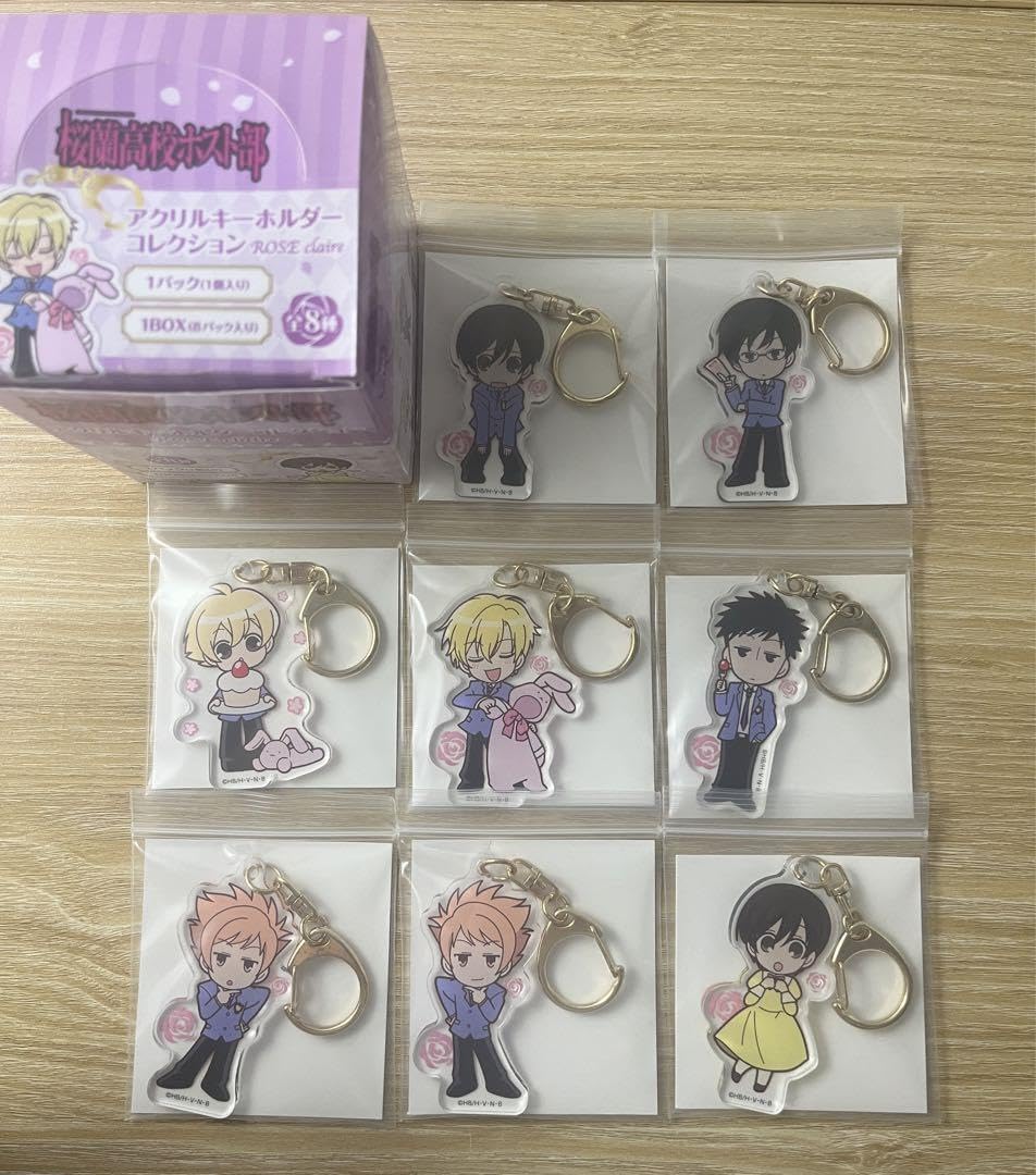 Amazon.co.jp: 桜蘭高校ホスト部 アクリルキーホルダーコレクションBOX 