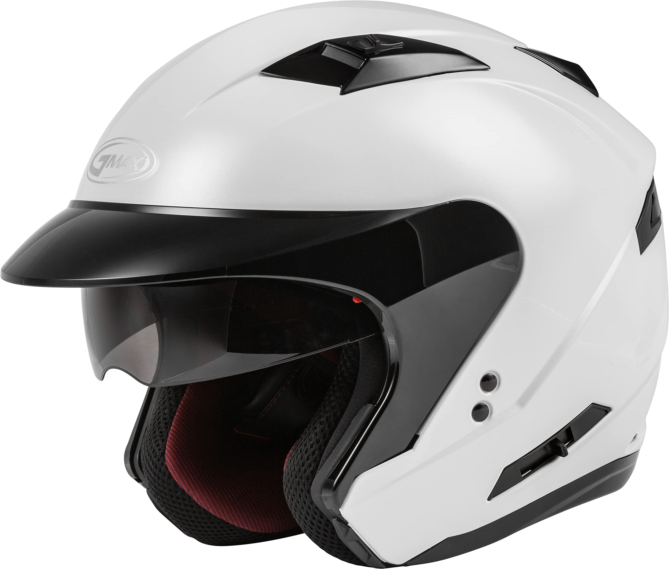 GMAX OF-77 Open-Face DOT Approved Motorcycle Helmet for Motorcycles,  Scooters, Mopeds and More (Pearl White 2X) : Buy Online at Best Price in  KSA - Souq is now Amazon.sa: Automotive