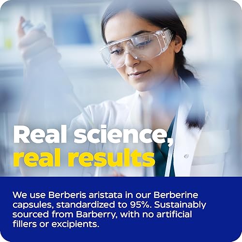 Miniatura 8 de Enzymedica Berberina 800 mg - Cápsulas veganas para apoyo metabólico - de agracejo de origen sostenible - Sin OMG, sin gluten, sin rellenos ni