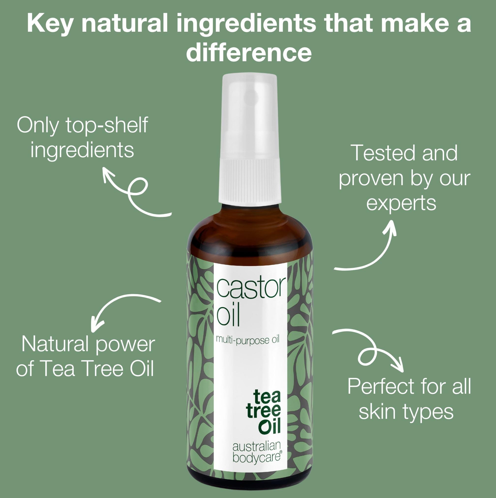 Castor Oil (100 ml) with Tea Tree Oil, 1 ml (Pack of 100) - Image 3