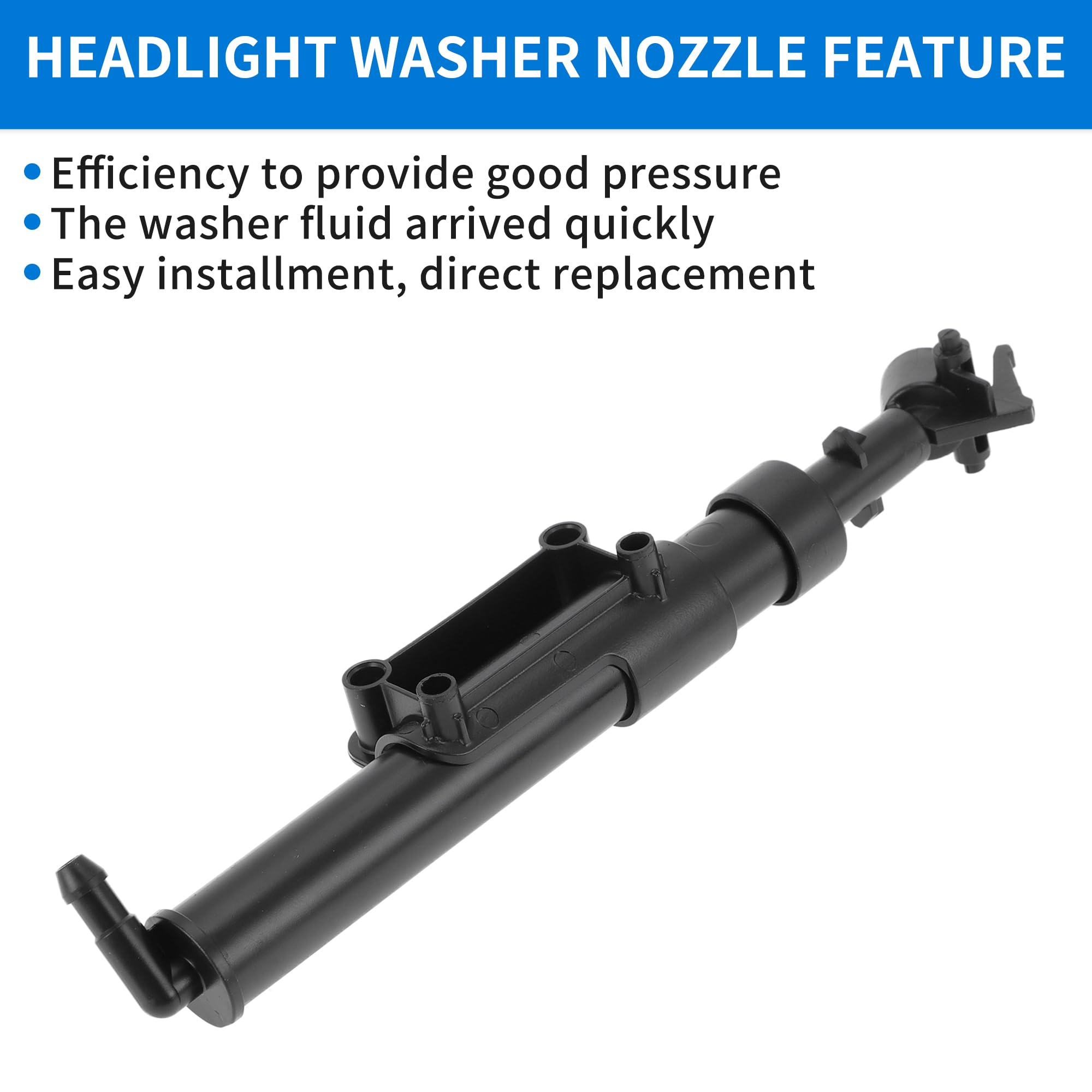 Amazon.com: ACROPIX Headlight Washer Nozzle Headlight Headlamp