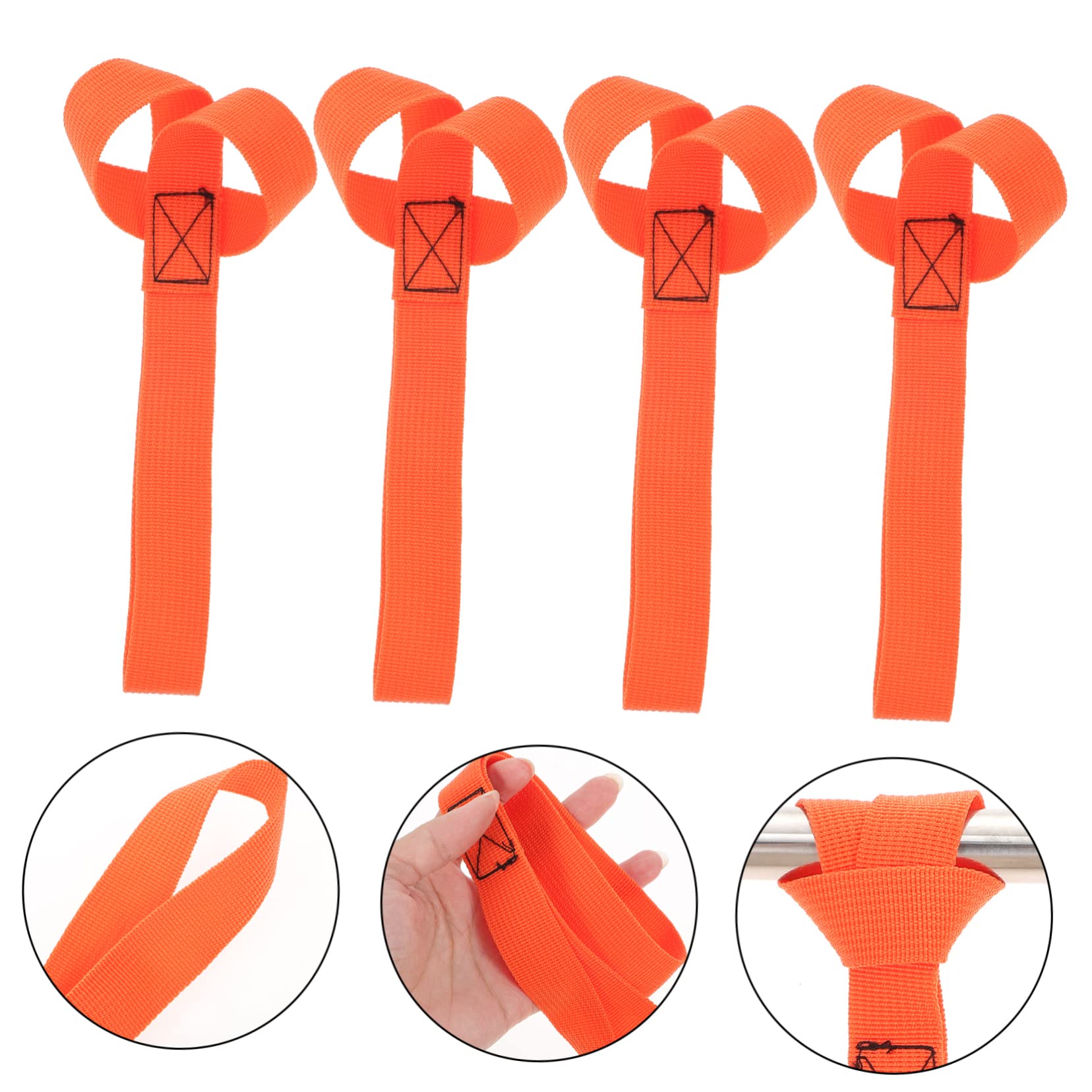 SEWOART 2sets Straps Heavy Duty Tie down Straps Rennrad Tie Downs Bindung Verwenden 4 Stücke * 2 Auto & Motorrad