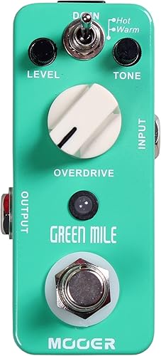Miniatura 6 de MOOER TRIANGOLO Pedal de guitarra micro trémolo con 3 formas de onda seleccionables, 5 valores de subdivisión diferentes, pedal de efectos de