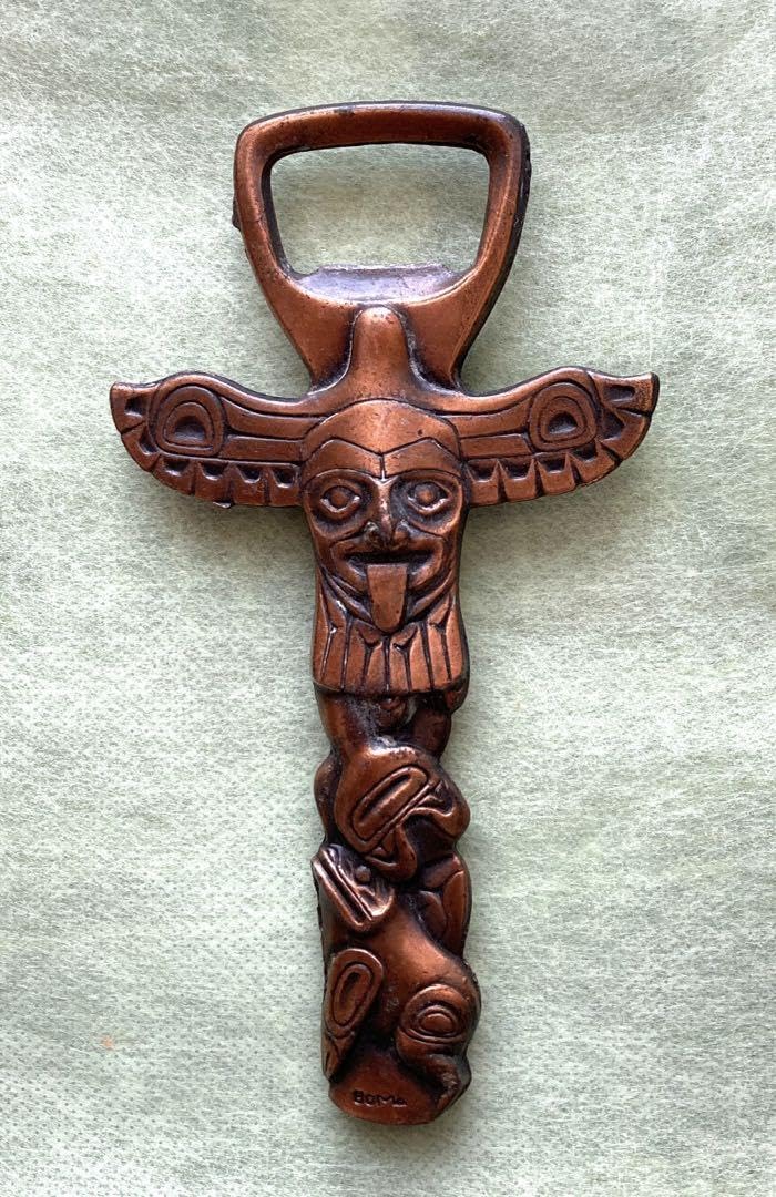 Amazon | 栓抜き トーテムポール BOMA カナダ ボトルオープナー 魔除け