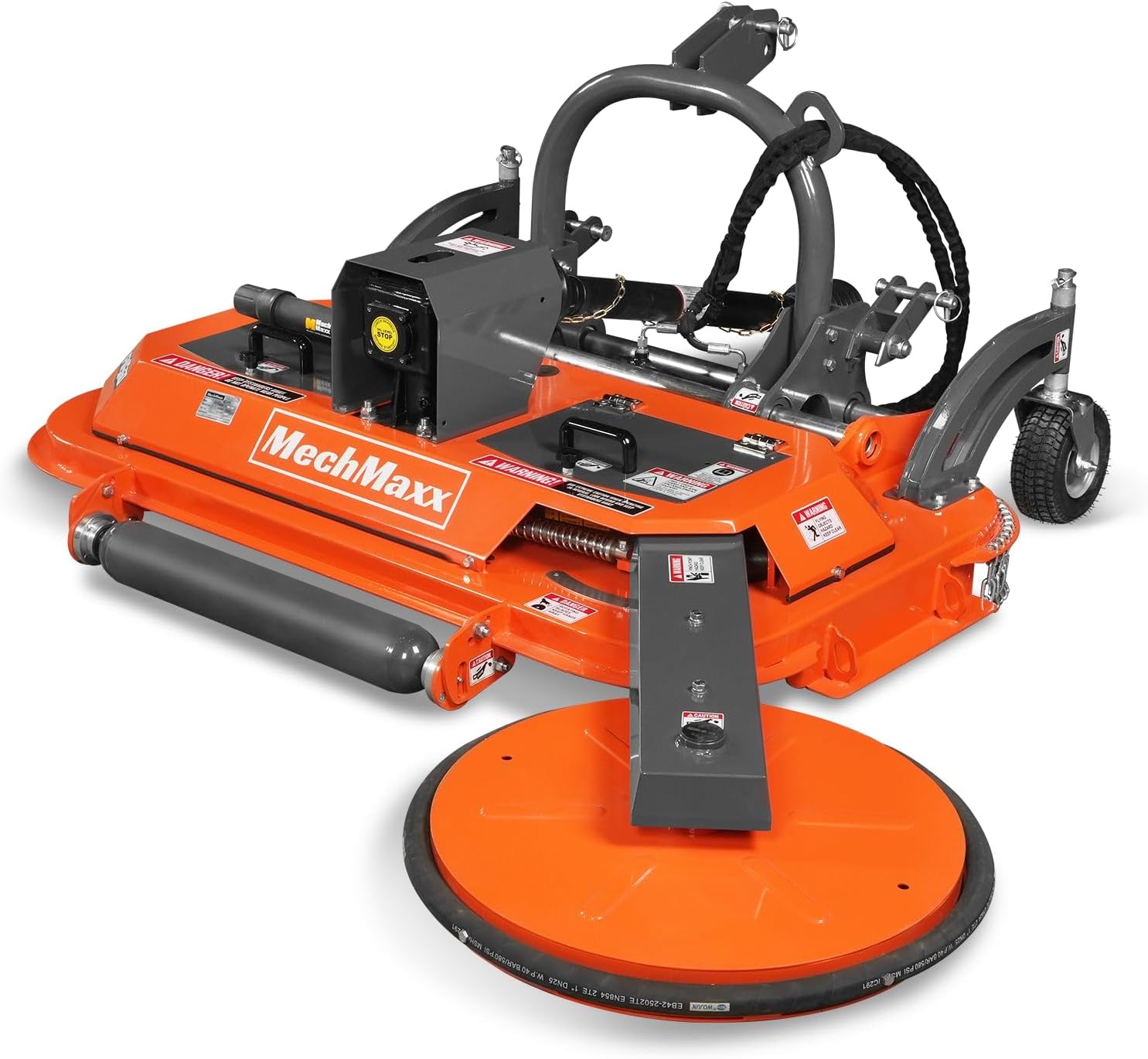 60 in Orchard Finish Mower, 3 Point Hitch Cat.1, Hydraulic Offset, PTO Shaft Included with Shear Bolt, 20–45 HP, FMS60