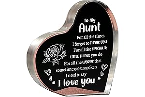 Wonderful 'Aunt' Keepsake: A Thoughtful Gift from Niece to Cherish