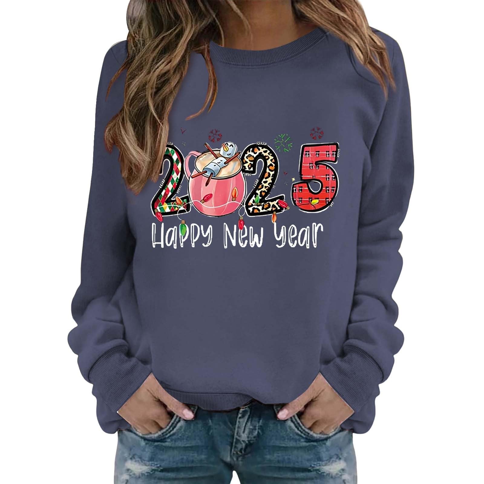 Plus Size Tunic Tops for Women,Womens Long Sleeve Tops Love Heart Print Graphic Sweatshirts Pullover Casual Blouse