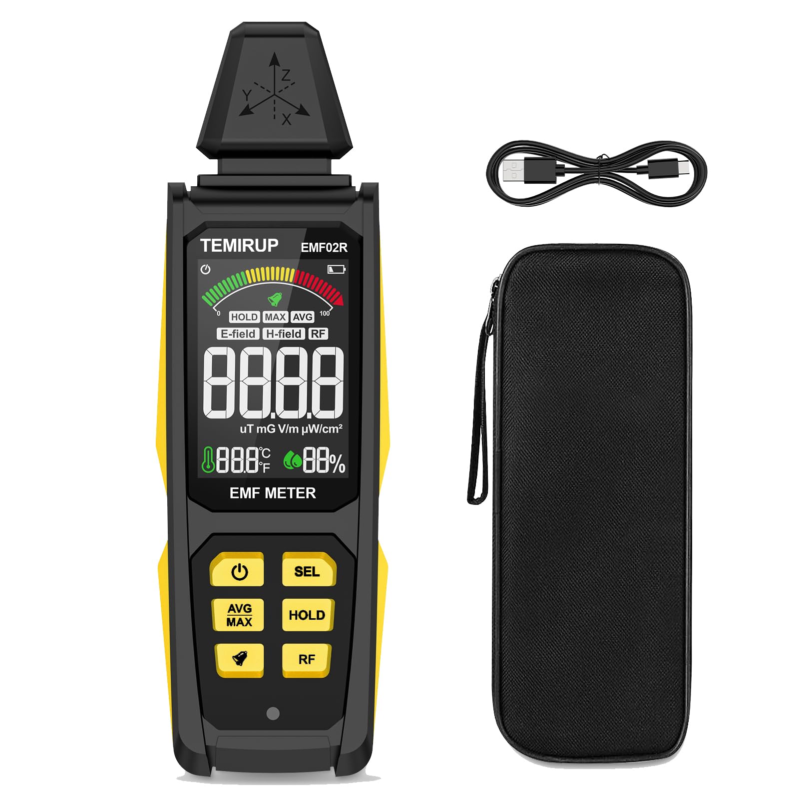 Medidor EMF 5 en 1,