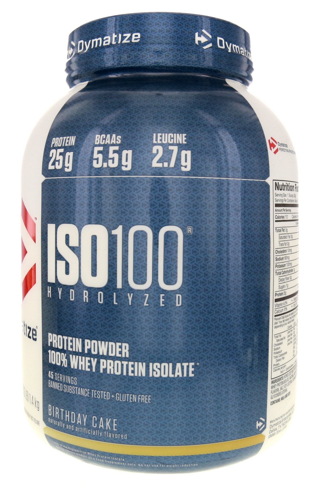 Dymatize ISO 100 Whey Protein Powder