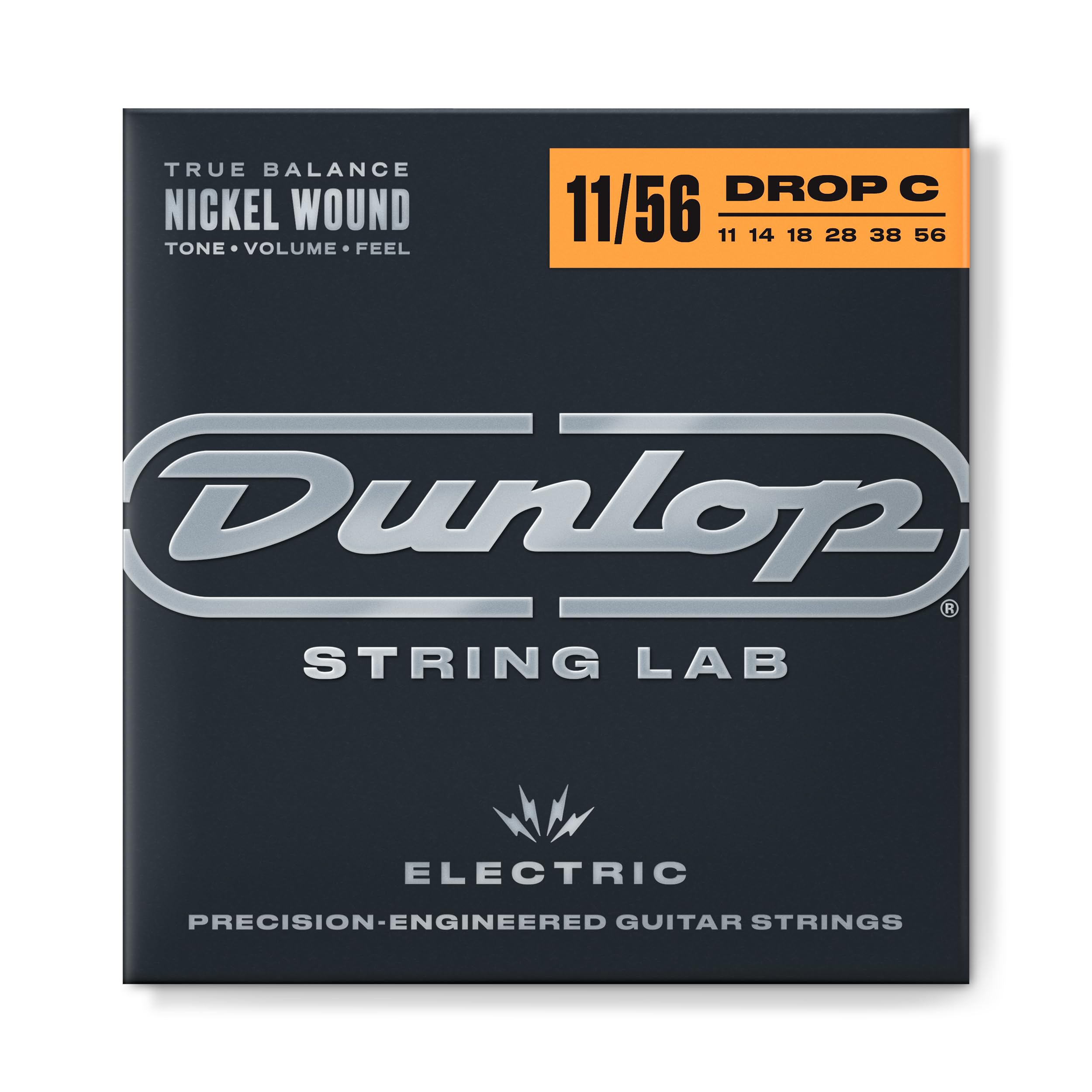 Cordes de guitare électrique JIM DUNLOP Nickel 11-56 Drop C