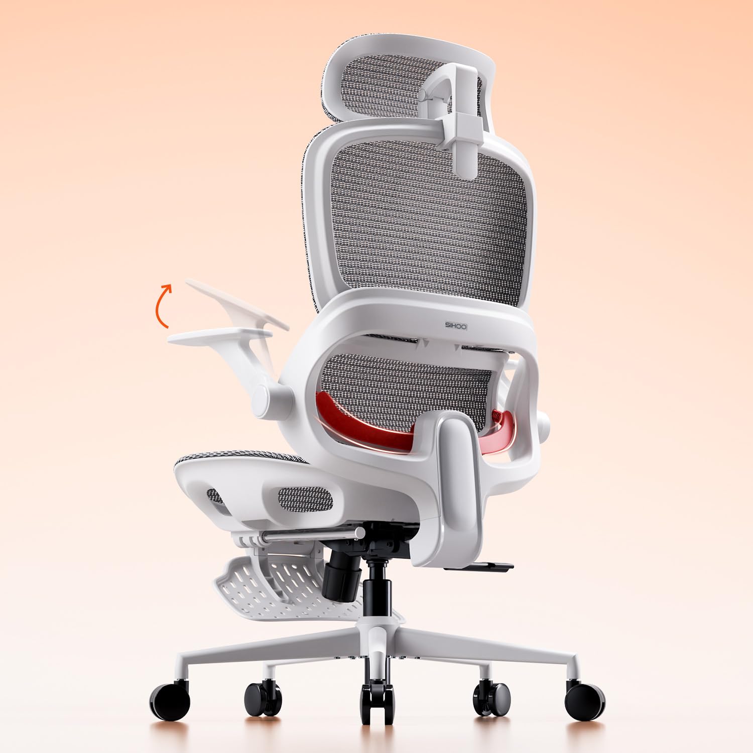 Amazon.co.jp: 【2026新登場】SIHOO B100 オフィスチェア デスクチェア