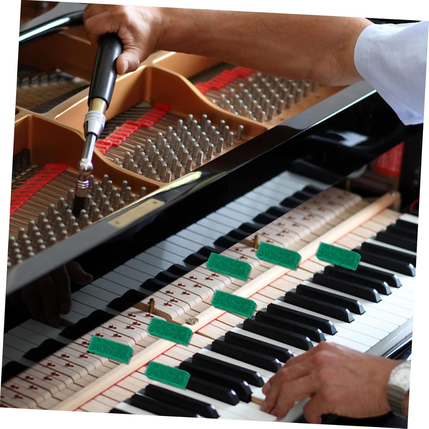Hemoton 150pcs Piano Tuning Mute Kit Professional Sound-stop Tool for Efficient Piano Maintenance and Tuning Essential Accessory for Musicians and Beginners