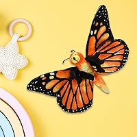 Vista 4 de Rhode Island Novelty Peluche de mariposa monarca de 13 pulgadas